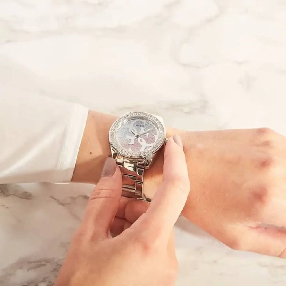 GUESS Twist Glitter Dial Women's Watch