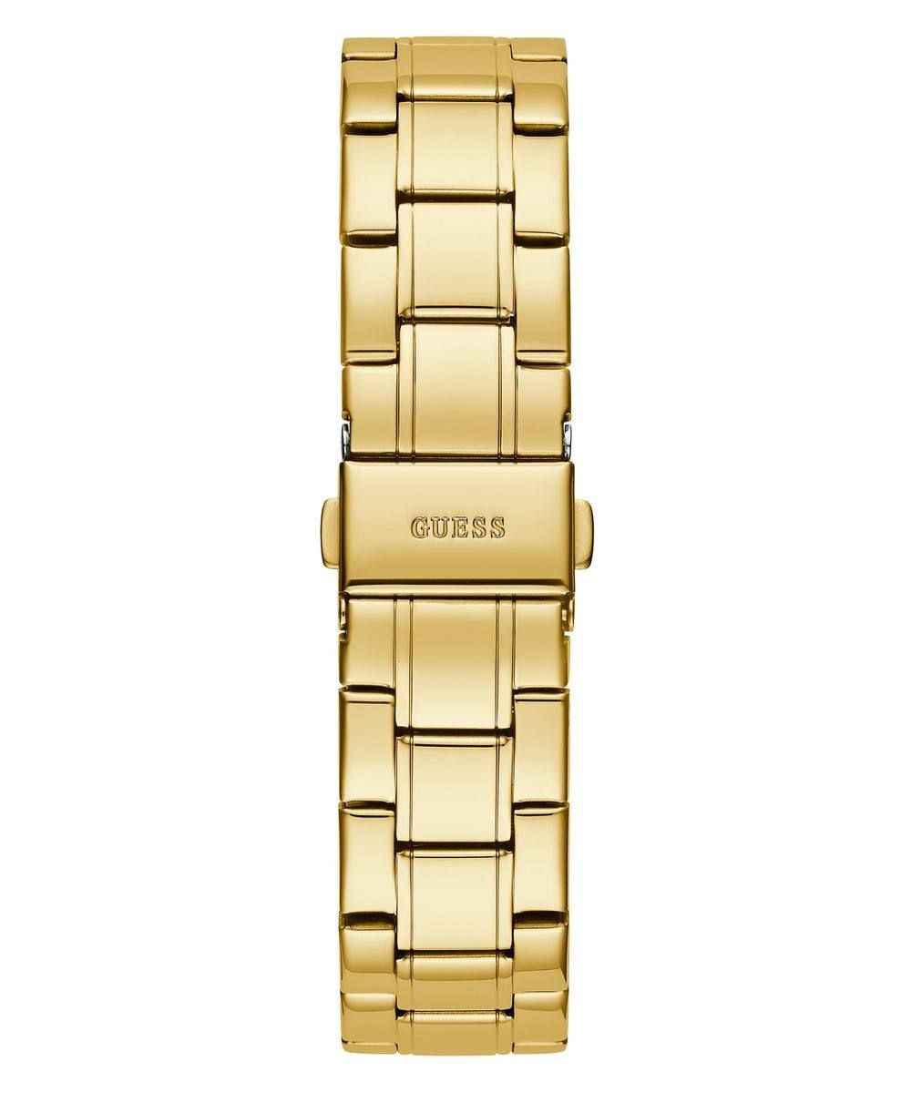 GUESS Sparkler Black Dial Gold-Tone Stainless Steel Ladies Watch