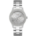 GUESS Bedazzle Multifunction Stainless Steel Women's Watch
