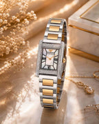 Emporio Armani Genni Two-Tone Stainless Steel Women's Watch