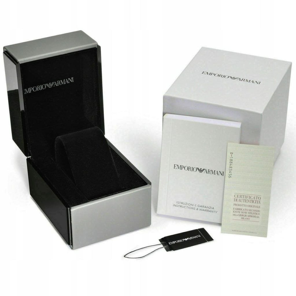 Emporio Armani Genni Two-Tone Stainless Steel Women's Watch