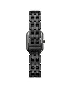 Armani Exchange Women's Leila Rectangular Black Stainless Steel Watch
