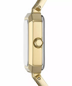 Armani Exchange Faye Two-Hand Gold-Tone Stainless Steel Watch