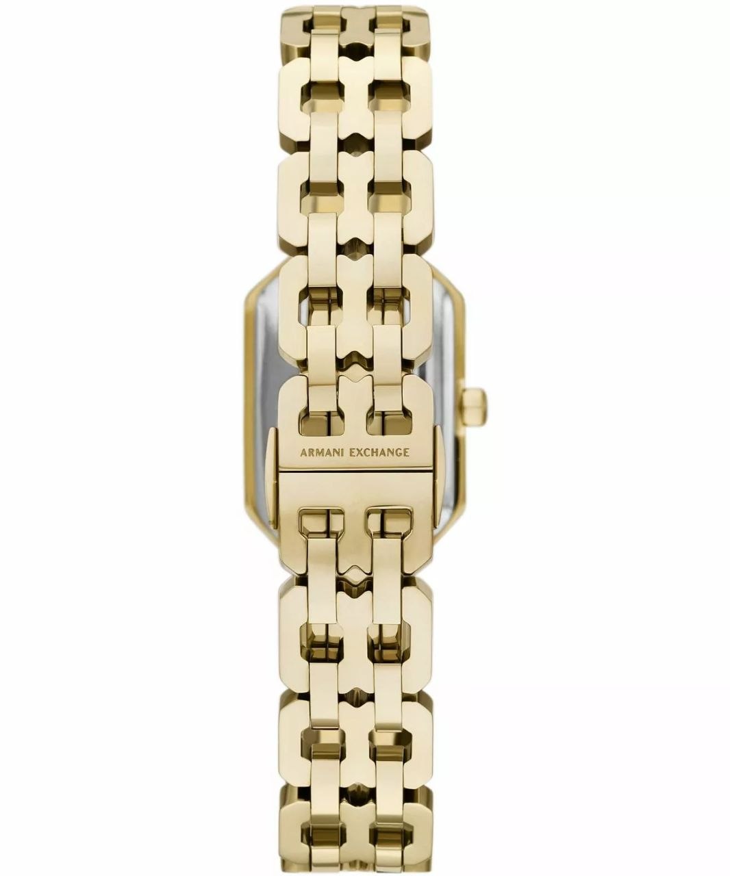 Armani Exchange Faye Two-Hand Gold-Tone Stainless Steel Watch