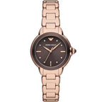 Emporio Armani Mia Rose Gold-Tone Stainless Steel Women's Watch
