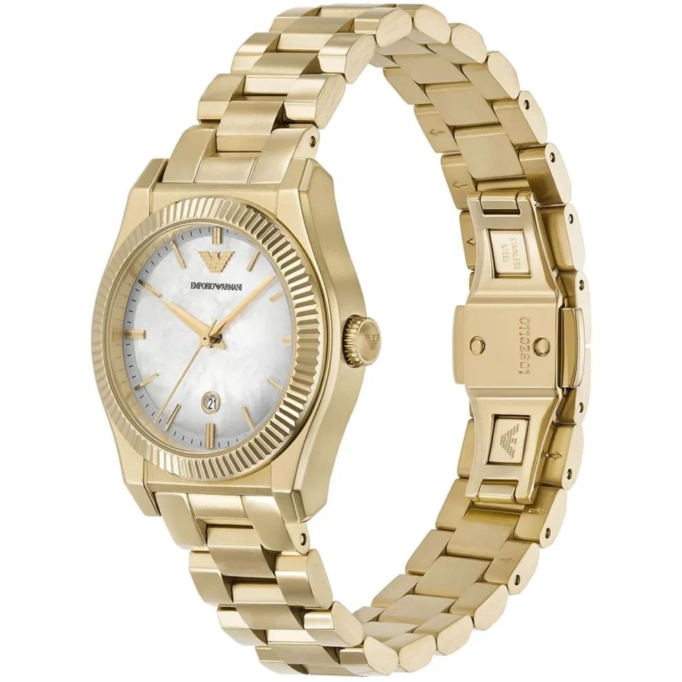 Emporio Armani Federica Women's Gold-Tone Watch