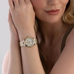 Emporio Armani Federica Women's Gold-Tone Watch