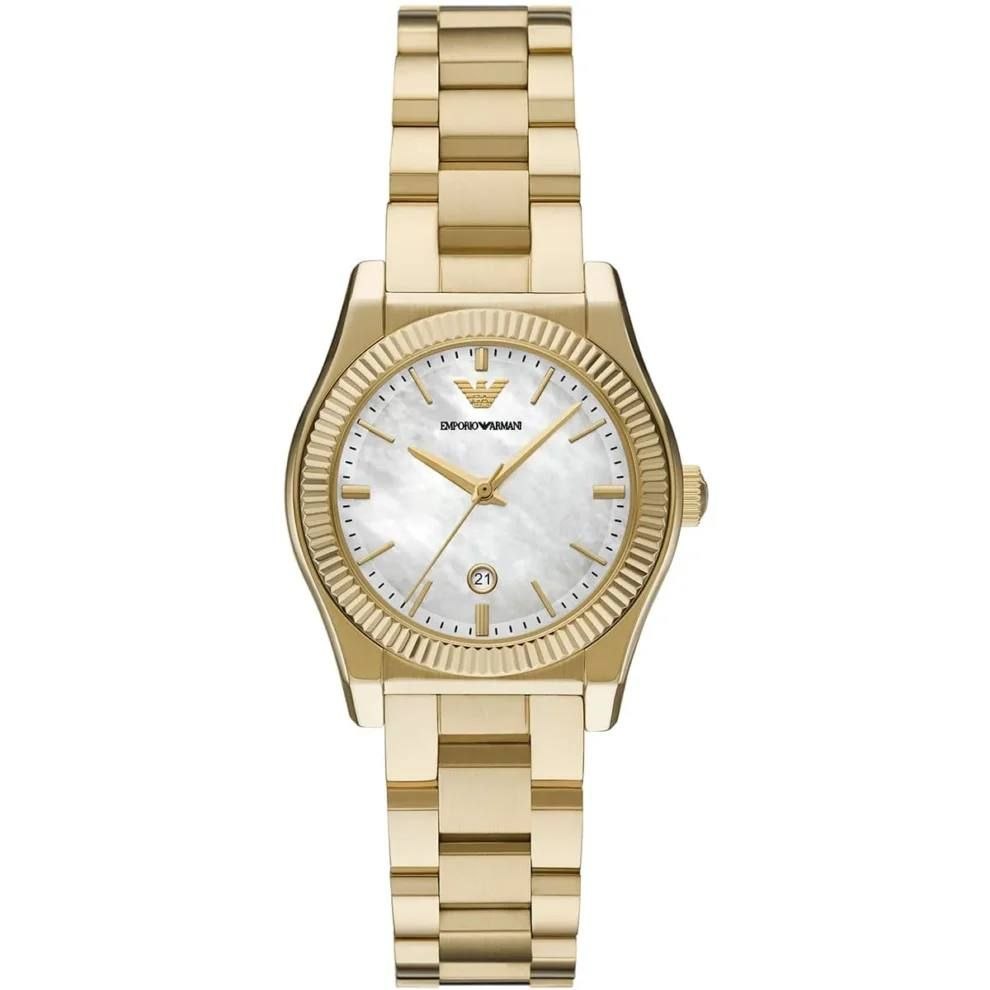 Emporio Armani Federica Women's Gold-Tone Watch