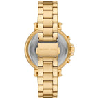 Michael Kors Maren Chronograph Gold-Tone Stainless Steel Ladies Watch