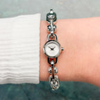 MICHAEL KORS MINI ASTOR LINK WATCH-SILVER