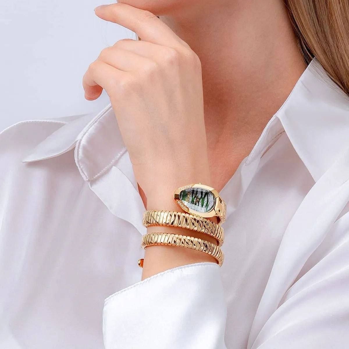Just Cavalli Signature Snake Women's Watch