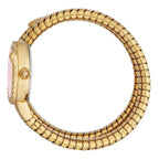 Just Cavalli Women's Signature Snake Gold-Tone Watch