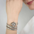 Just Cavalli Signature Snake Ambra Two-Tone Women's Watch