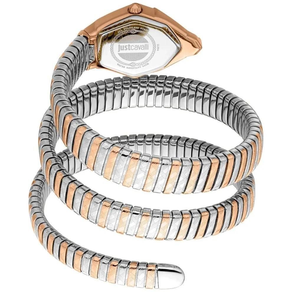 Just Cavalli Signature Snake Ambra Two-Tone Women's Watch