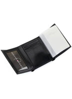 Tommy Hilfiger Men's Slim Trifold Leather Wallet